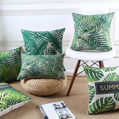 Tropical Rainforest Sofa Pillowcase