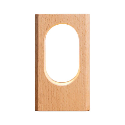 Dimmable LED Wood Desk Lamp for Bedroom Decor