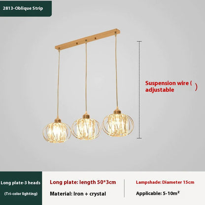 Nordic 3-Head Dining Room Pendant Light