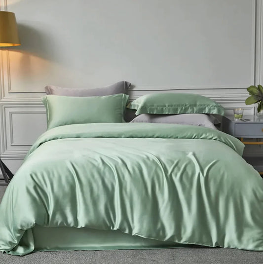 Tencel Double-Sided Solid Color Bedding Set
